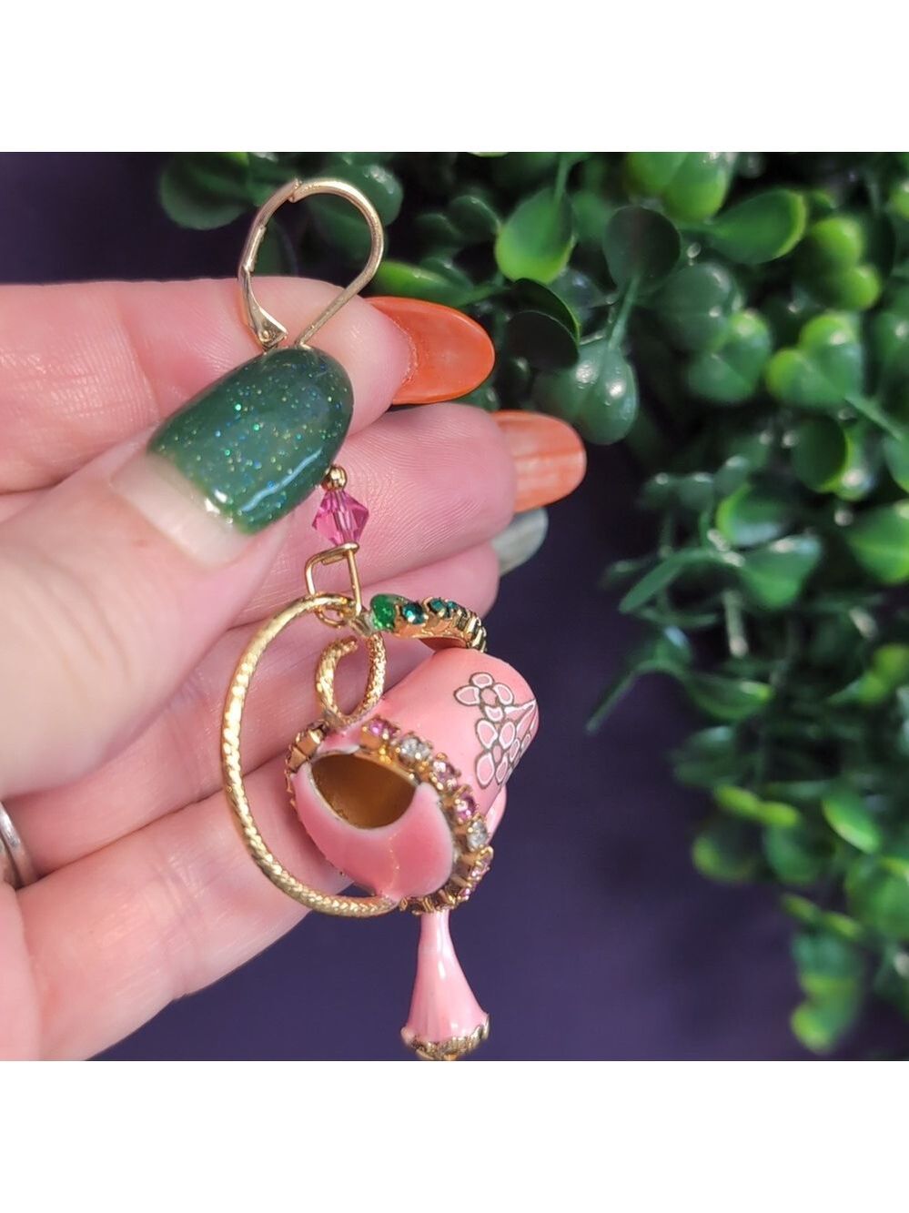 LATR Watering Can & Garden Glove Earrings - Picture 9 of 10